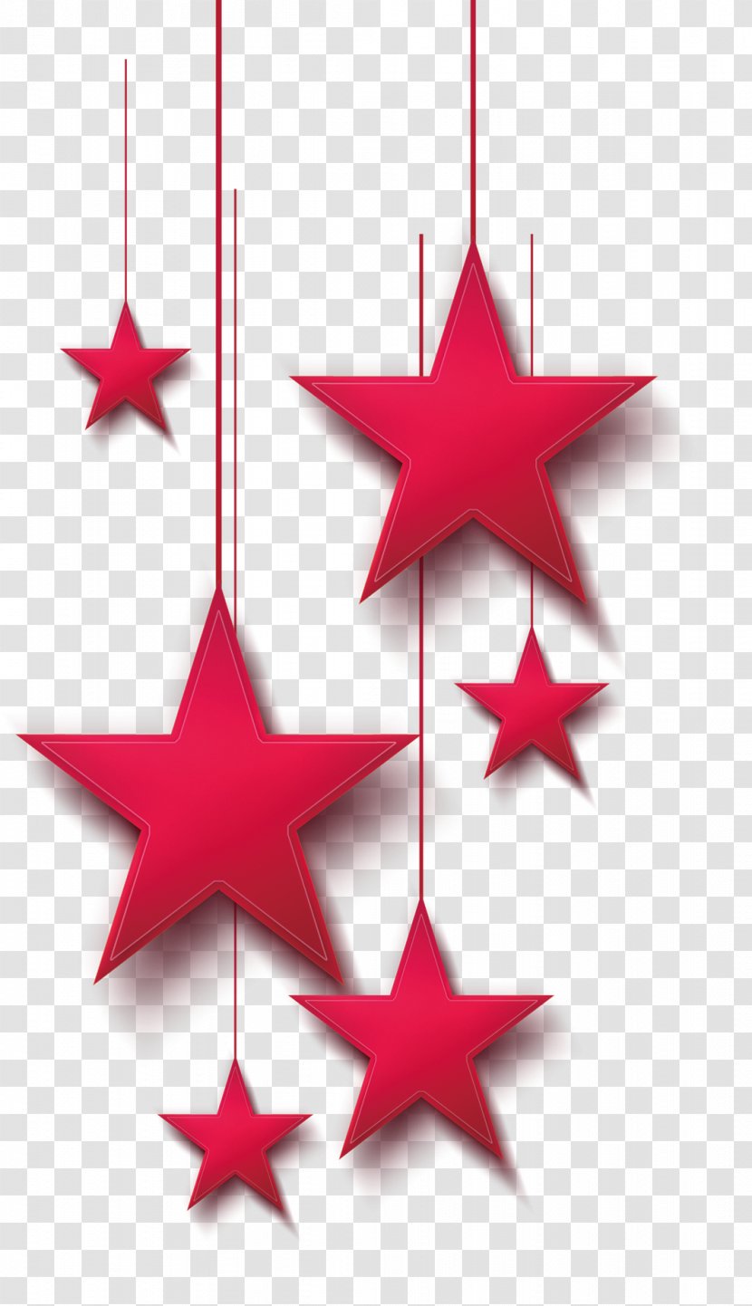 Red Star Icon - Fivepointed Transparent PNG