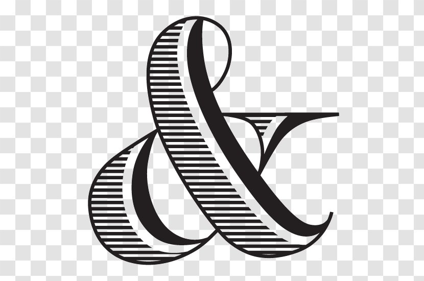 Ampersand Typography Graphic Design Text - Handwriting Transparent PNG