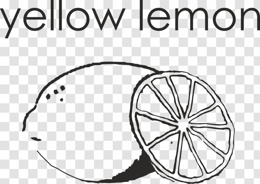 Bicycle Wheels Circle Rim Eye - Cartoon - Yellow Lemon Transparent PNG
