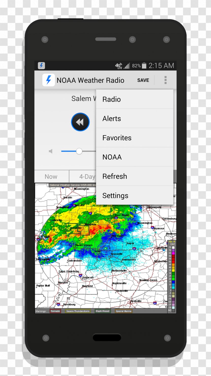 Smartphone Feature Phone Amazon.com NOAA Weather Radio Transparent PNG