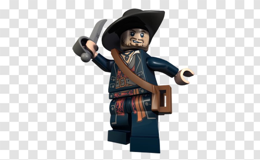 Lego Pirates Of The Caribbean: Video Game Jack Sparrow - Black Pearl - Character Art Design Transparent PNG