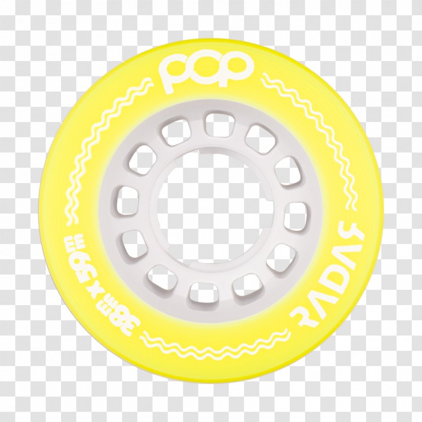 Alloy Wheel Circle Yellow Rim - Hardware Transparent PNG