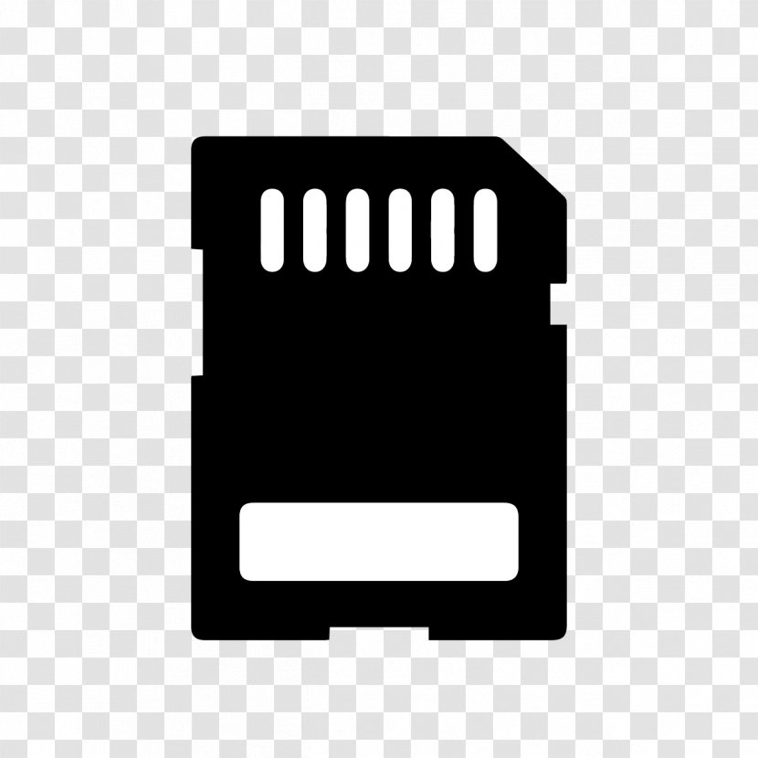 Flash Memory Cards Computer Data Storage Secure Digital MicroSD - Random Icons Transparent PNG