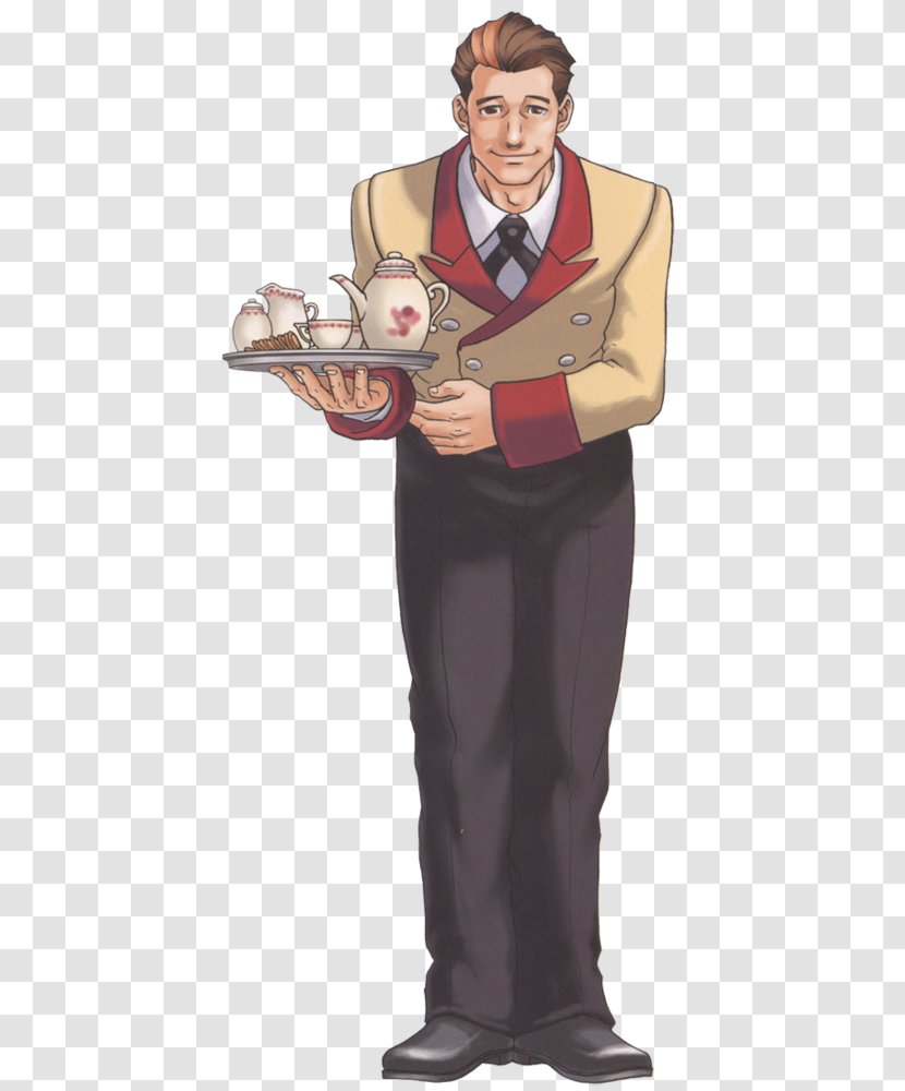 Phoenix Wright: Ace Attorney Investigations: Miles Edgeworth - Standing - Mayoi Ayasato Transparent PNG