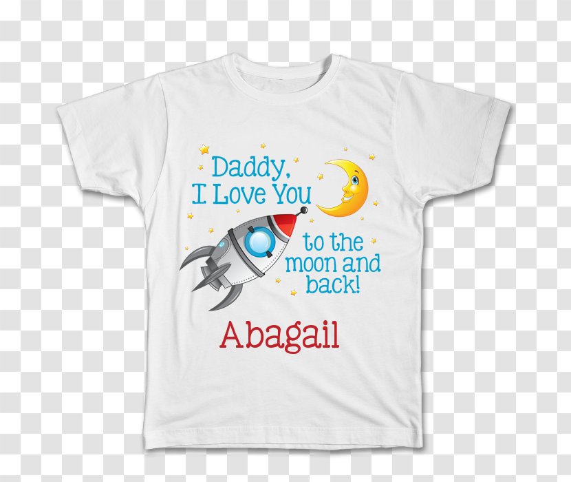 T-shirt Hoodie Clothing Baby & Toddler One-Pieces - T Shirt - I Love You To The Moon And Back Transparent PNG