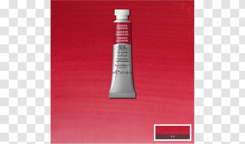 Watercolor Painting Winsor & Newton Quinacridone Red Art - Color - Paint Transparent PNG