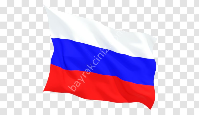 Flag Of Russia Clip Art - Electric Blue Transparent PNG