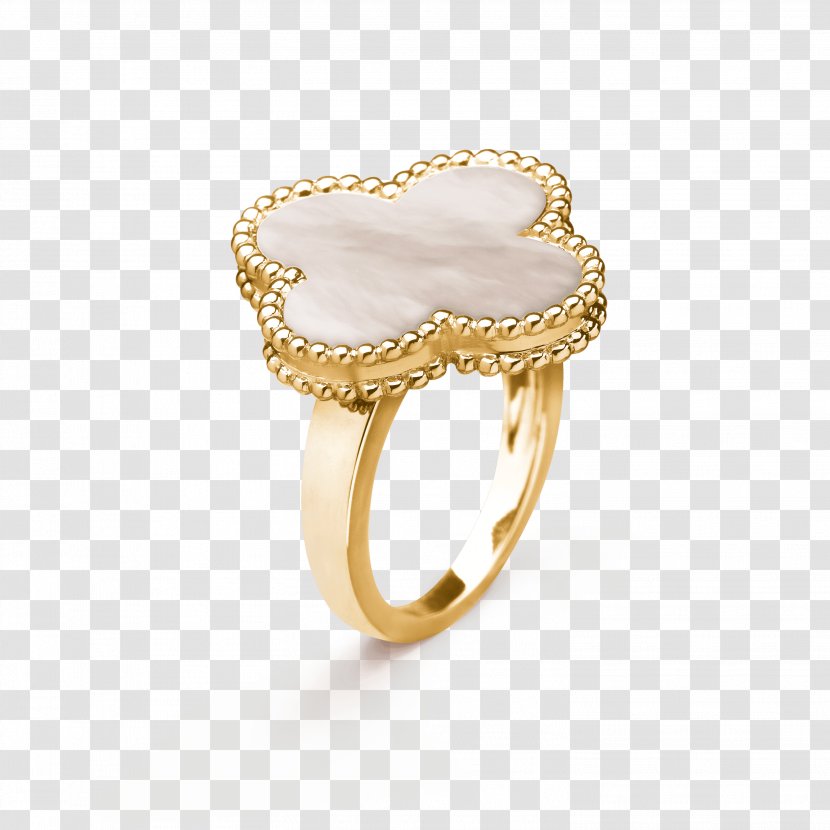 Ring Van Cleef & Arpels Jewellery Gold Diamond Transparent PNG