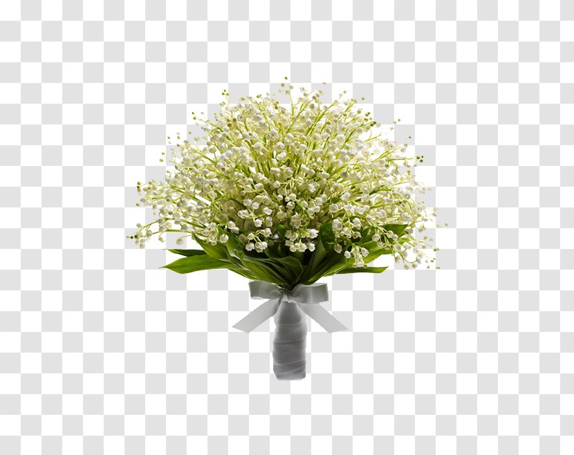 Flower Bouquet Wedding Invitation Lily Of The Valley - Flowerpot - A Flowers Transparent PNG