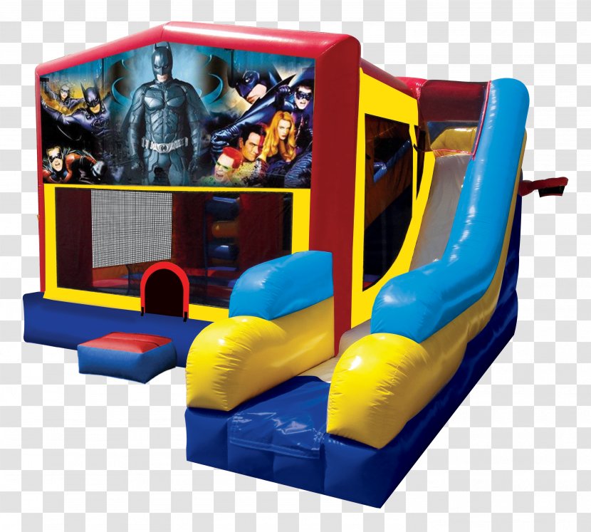 Inflatable Bouncers Playground Slide Renting Water - Obstacle Course - Jumping Castle Transparent PNG