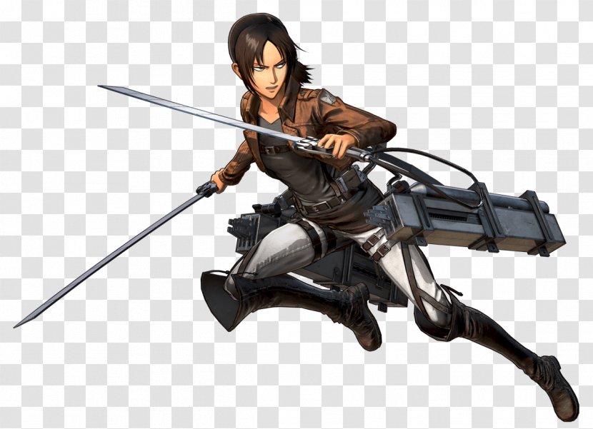 Attack On Titan 2 A.O.T.: Wings Of Freedom Eren Yeager Mikasa Ackerman - Character Transparent PNG
