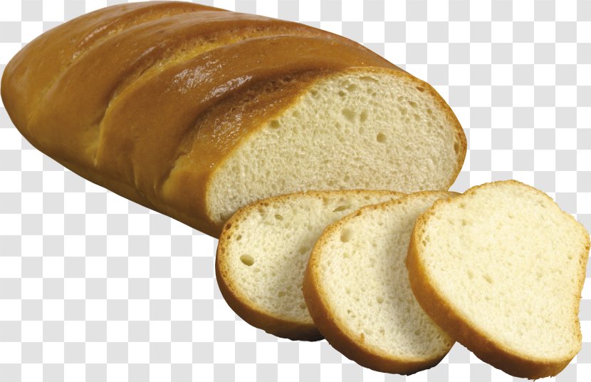 White Bread Bakery Rye Clip Art - Staple Food Transparent PNG