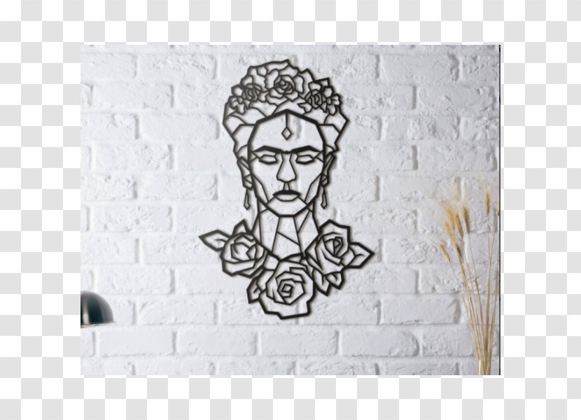Artist Painting Wall - Frida Kahlo Transparent PNG