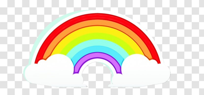 Rainbow Watercolor - Cartoon - Meteorological Phenomenon Drawing Transparent PNG