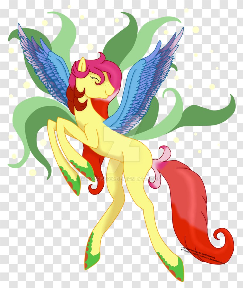 Flowering Plant Horse Fairy Clip Art - Pollinator Transparent PNG