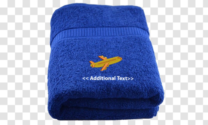 Textile - Cobalt Blue - Towel Transparent PNG