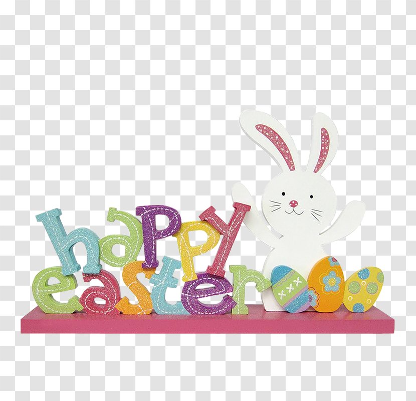 Easter Bunny Centerblog Oyster Font - Writing Transparent PNG