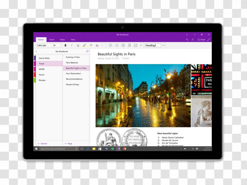 Microsoft OneNote Office Evernote Computer Software - Word Transparent PNG
