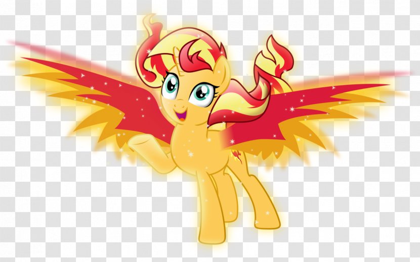 Sunset Shimmer Rarity Pony Princess Celestia Twilight Sparkle - My Little Friendship Is Magic Fandom - Phoenix Transparent PNG
