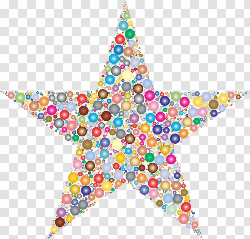 Color Star Clip Art - Point Transparent PNG