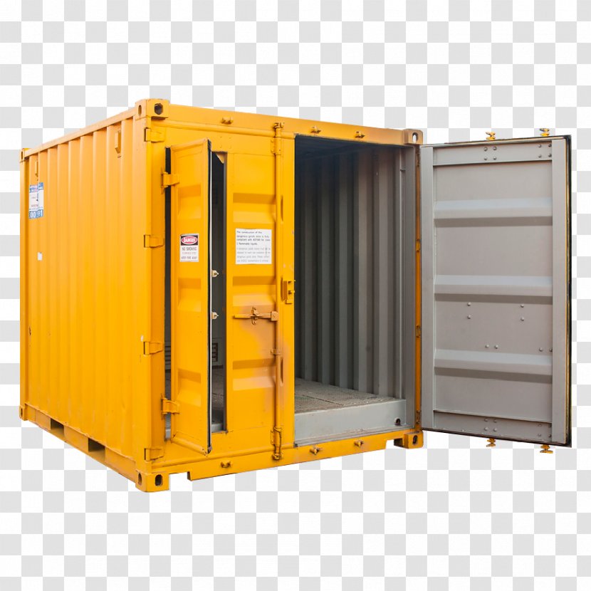 Shipping Container Cargo Intermodal Dangerous Goods Transport - Storage Transparent PNG