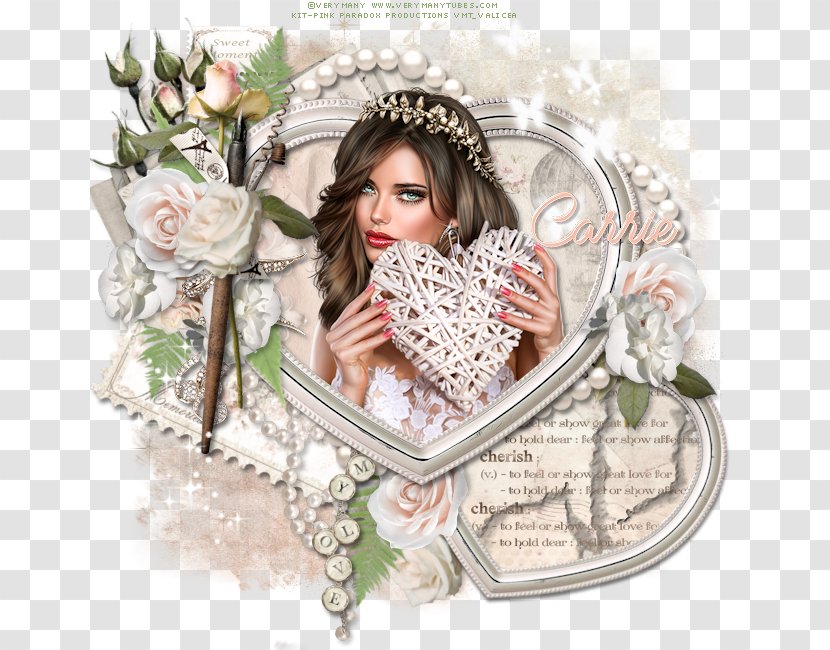 Picture Frames Flower Hair Clothing Accessories - Accessory - Willing To Have A Heart Transparent PNG