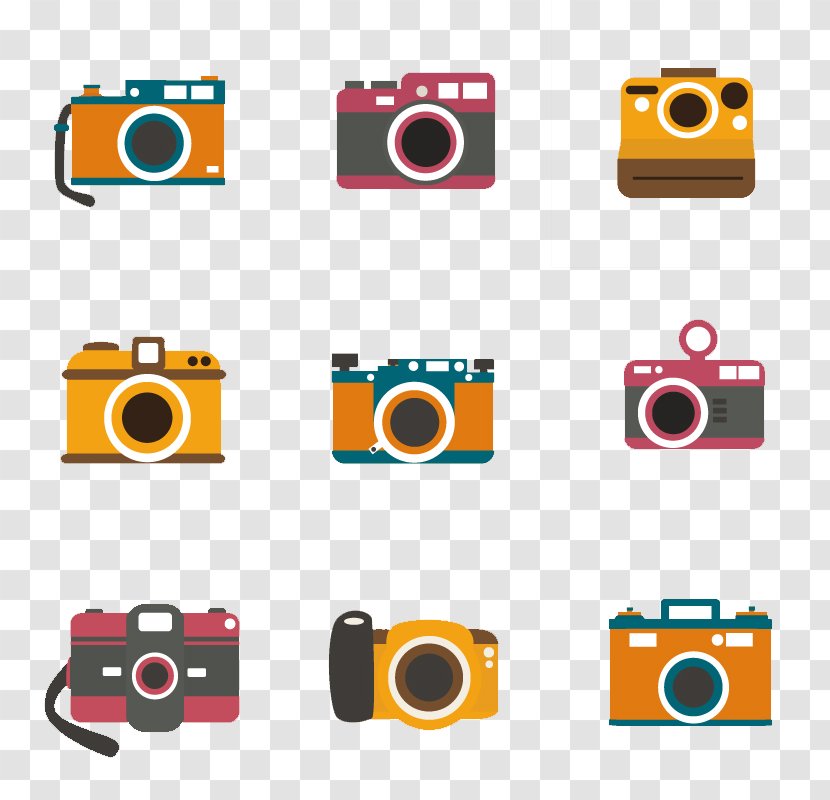 Camera Color Photography Image - Retro Transparent PNG