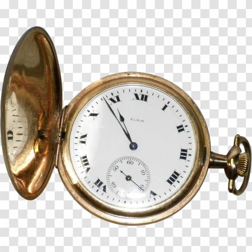 Elgin National Watch Company Clock Pocket Antique - Vintage Clothing Transparent PNG