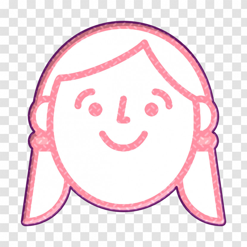 Emoji Icon Happy People Icon Woman Icon Transparent PNG