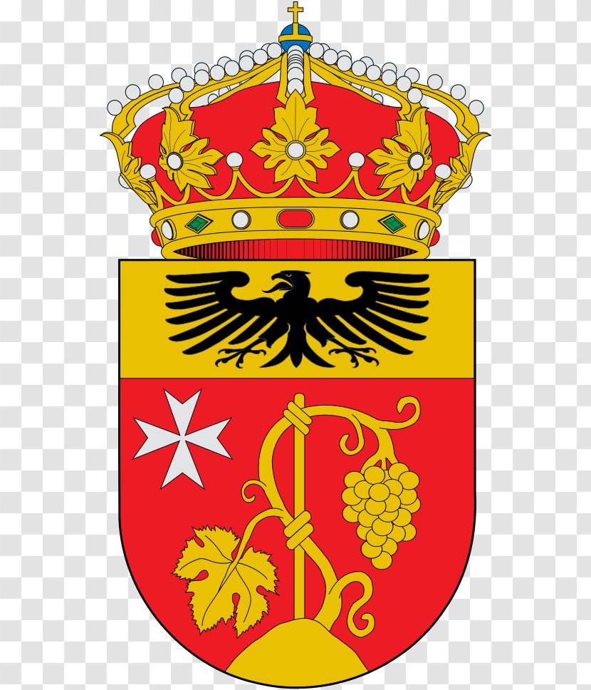 Piedrabuena Escutcheon Coat Of Arms Spain Crest - Symbol - Aguia Real Transparent PNG