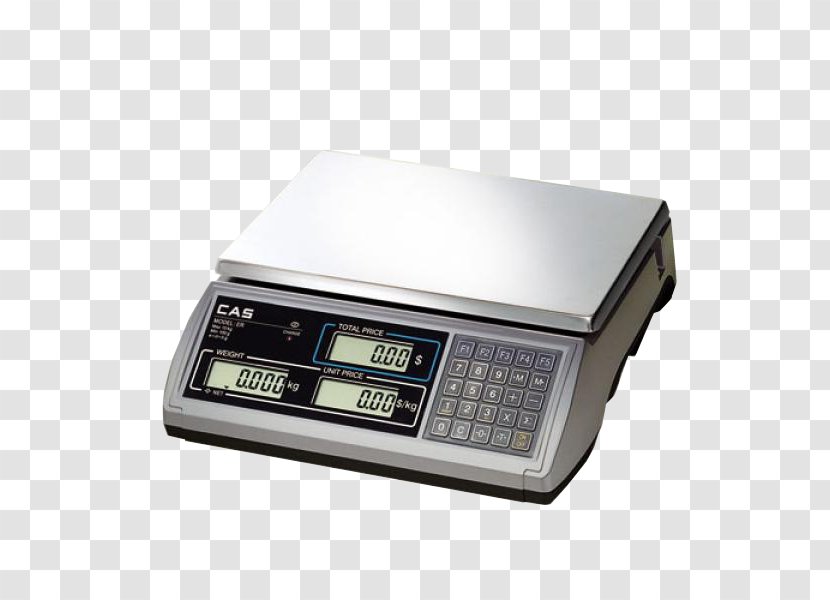 Measuring Scales Point Of Sale Cash Register Price Barcode Scanners - Postal Scale - Casio Kibord Transparent PNG