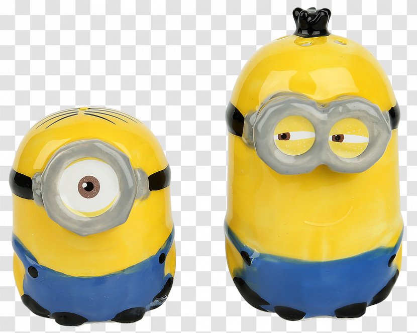 Stuart The Minion Kevin Salt And Pepper Shakers T-shirt ThinkWay Toys Minions Figure With Movement Wind Up 8 Cm - Ceramic Transparent PNG