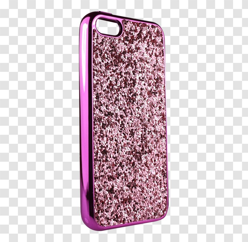 IPhone 7 Plus 5 Mobile Phone Accessories Telephone 6 - Iphone 8 - Pink Glitter Transparent PNG