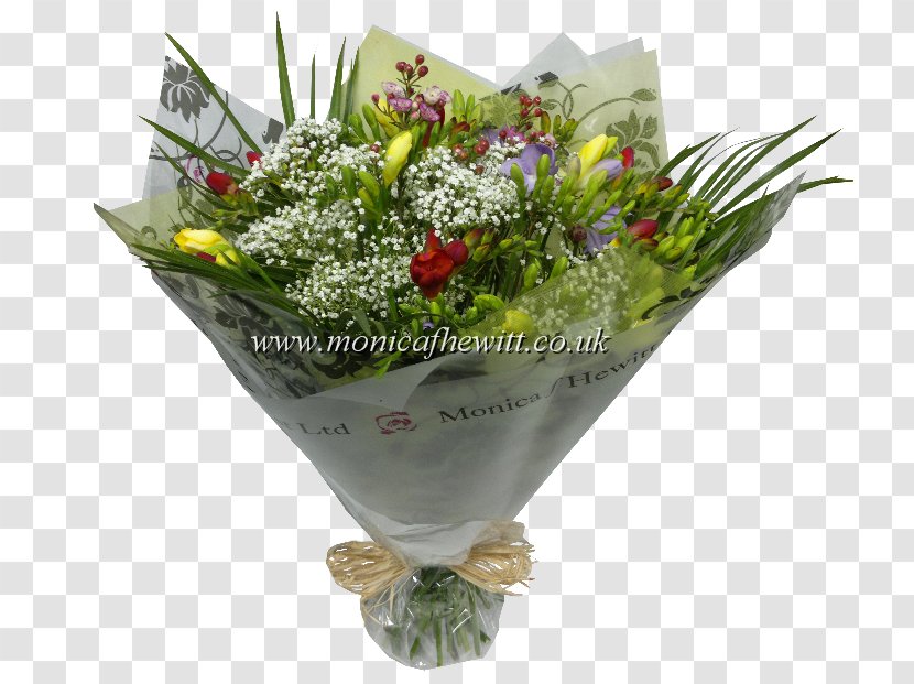 Floral Design Flower Bouquet Freesia Cut Flowers - Monica F Hewitt Florist Ltd Transparent PNG