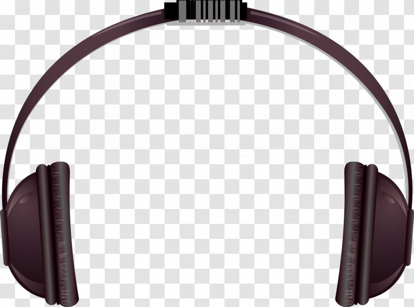 Headphones Headset - Silhouette - Hand Drawn Transparent PNG