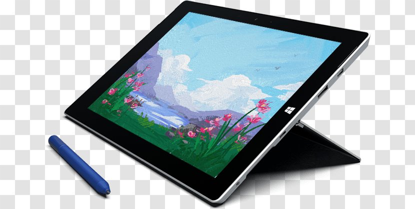 Surface 3 Pro Microsoft Corporation 4 - Laptop - Battery Life Transparent PNG