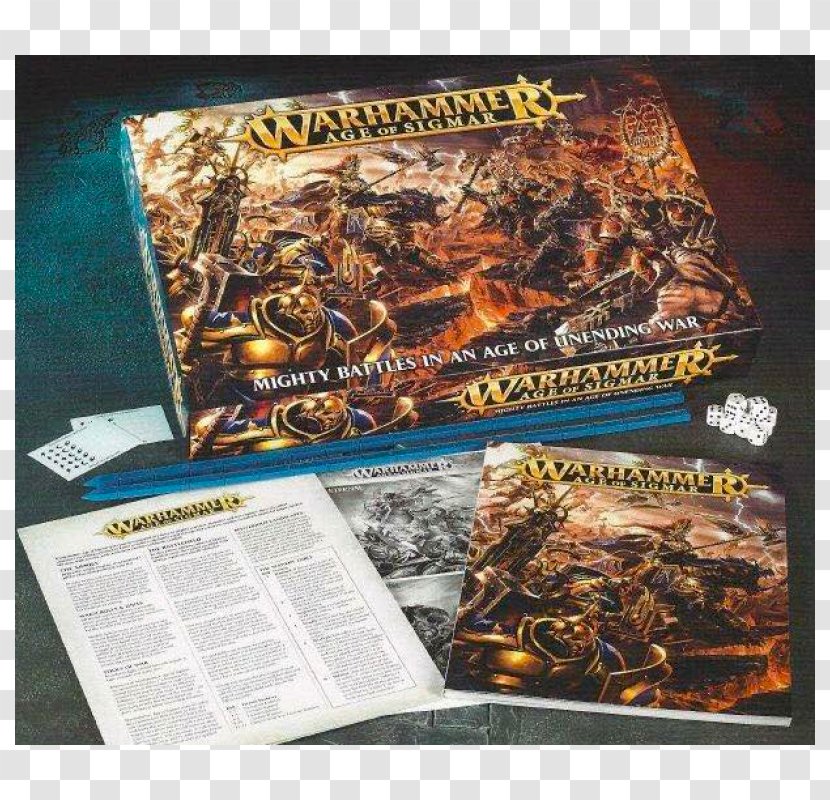 Warhammer Age Of Sigmar Fantasy Battle 40,000 - 40000 - Board Game Transparent PNG