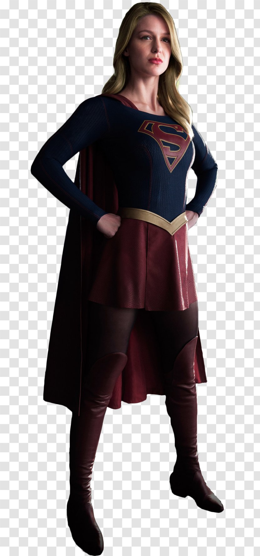 Melissa Benoist Supergirl Zor-El Superman Cosplay Transparent PNG