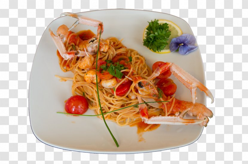 Spaghetti Spinach Salad Shrimp And Prawn As Food Transparent PNG
