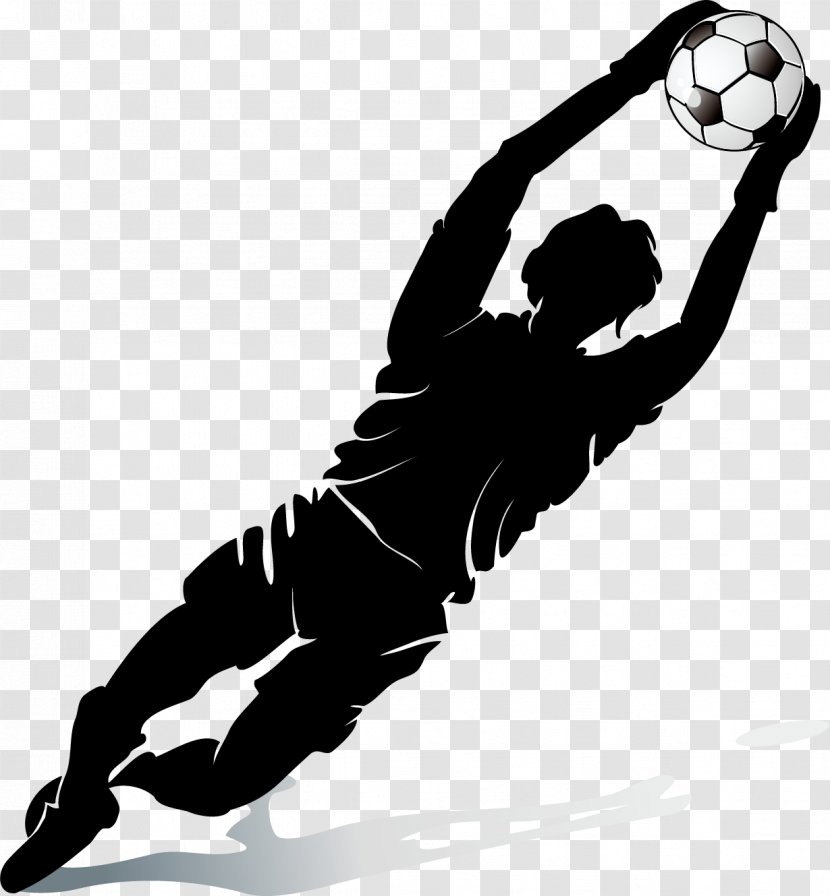 Football Player - Hand - Silhouette Transparent PNG