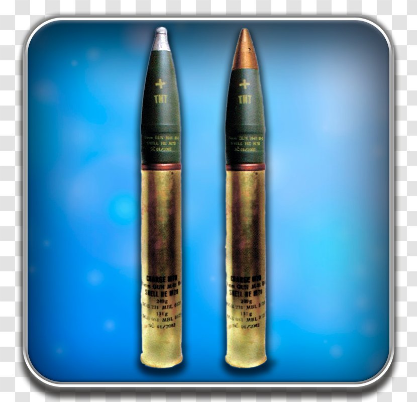 Bullet Artillery 76 Mm Gun M1 Shell Ammunition - Cartridge Transparent PNG