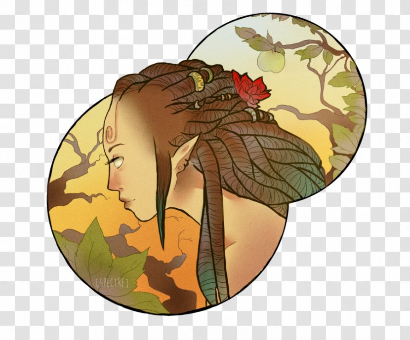 Animated Cartoon Illustration Legendary Creature - Fictional Character - Elf Fairy Tale Transparent PNG