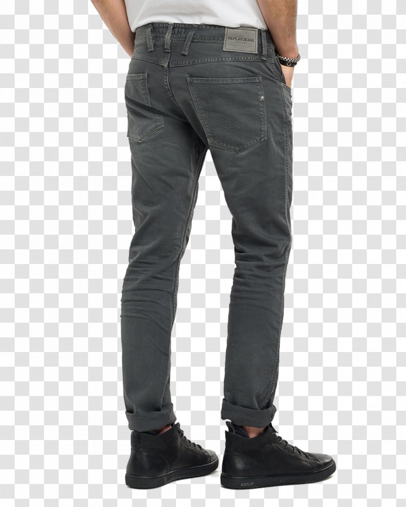 Jeans T-shirt Pants Clothing - Dark Grey Transparent PNG
