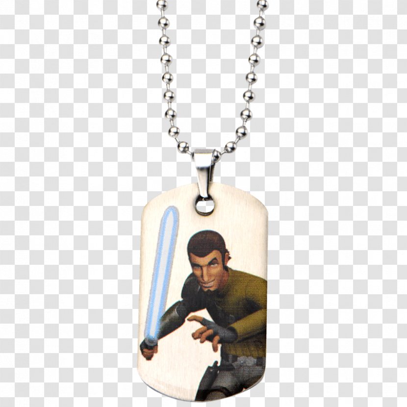 Locket Earring Kanan Jarrus Necklace The Inquisitor - Gold Transparent PNG