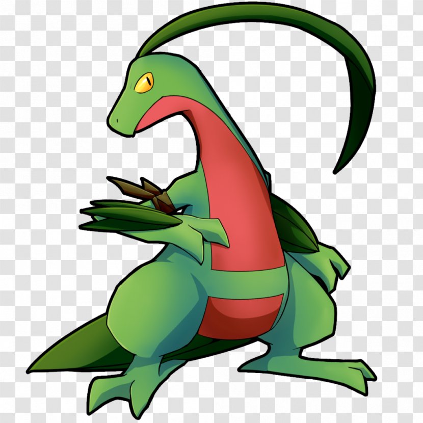 Pokémon Mystery Dungeon: Blue Rescue Team And Red Grovyle DeviantArt Video Game - Artwork Transparent PNG