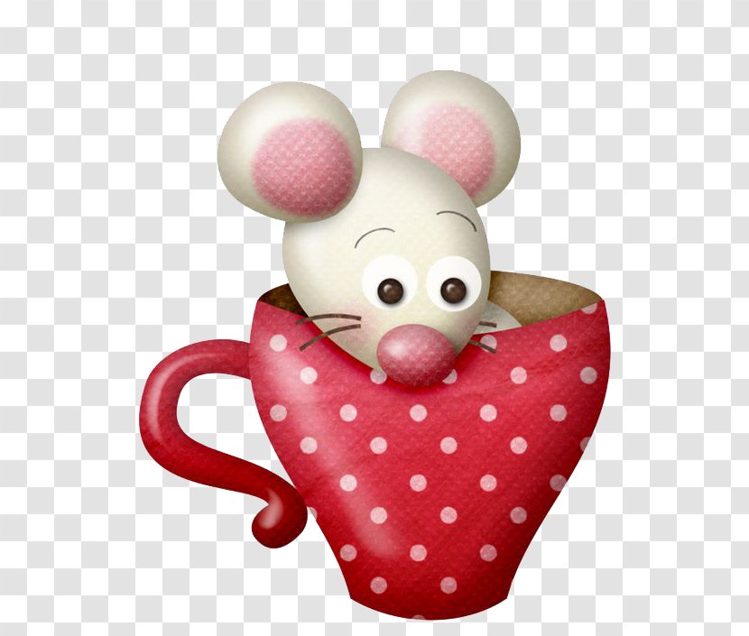 Drawing Diddl Clip Art - Stuffed Toy - Hand-painted Teacup Little Mouse Transparent PNG