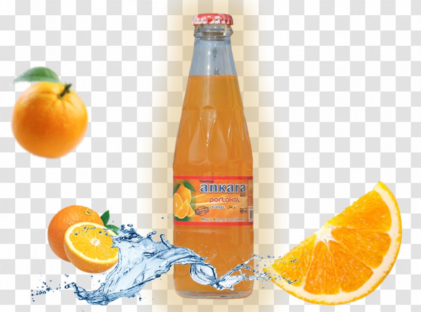 Orange Soft Drink Clementine Fizzy Drinks Juice - Diet Food Transparent PNG