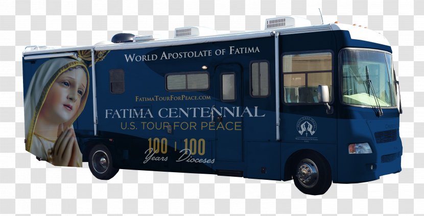 Blue Army Of Our Lady Fátima Fatima Family Apostolate Pilgrimage - Motor Vehicle Transparent PNG