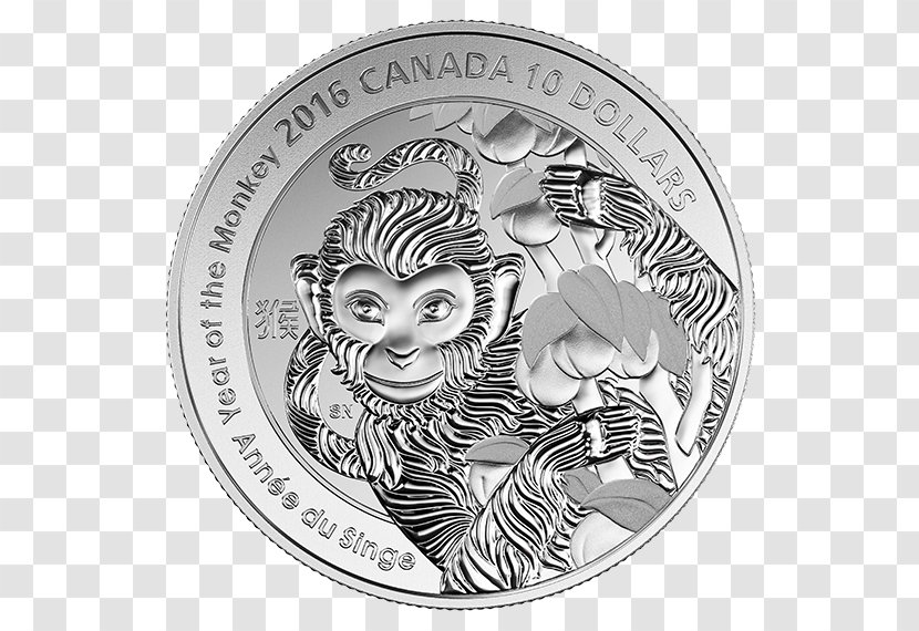 Silver Coin Bullion - 12 Chinese Zodiac Transparent PNG