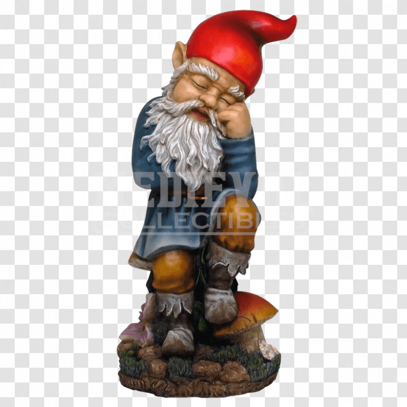 Garden Gnome Statue Lawn - Sculpture - Gnomes Dwarf Transparent PNG